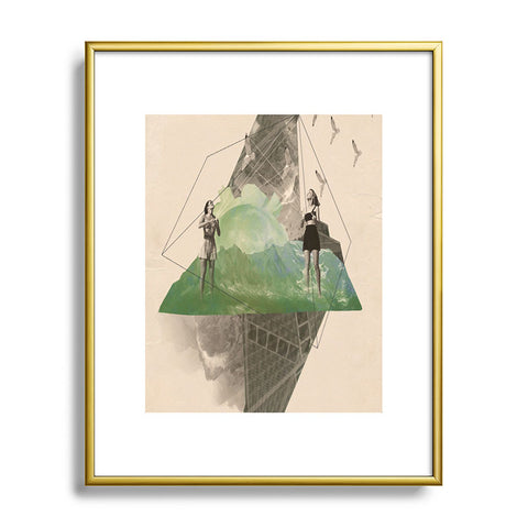 Ceren Kilic Birds 2 Metal Framed Art Print