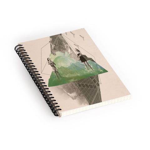 Ceren Kilic Birds 2 Spiral Notebook