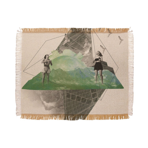 Ceren Kilic Birds 2 Throw Blanket