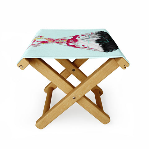 Ceren Kilic Blossom I Folding Stool