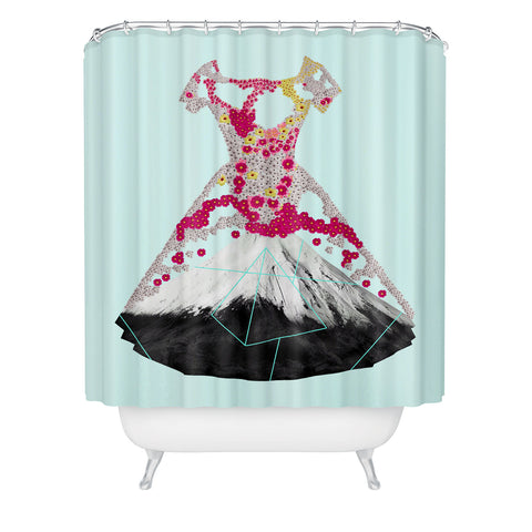 Ceren Kilic Blossom I Shower Curtain