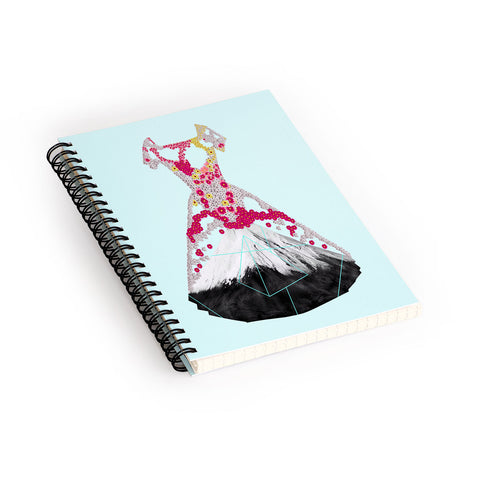 Ceren Kilic Blossom I Spiral Notebook