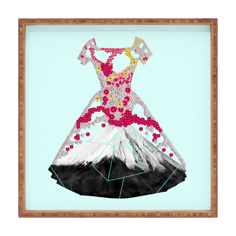 Ceren Kilic Blossom I Square Tray