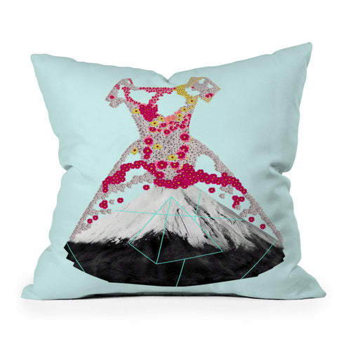 Ceren Kilic Blossom I Throw Pillow