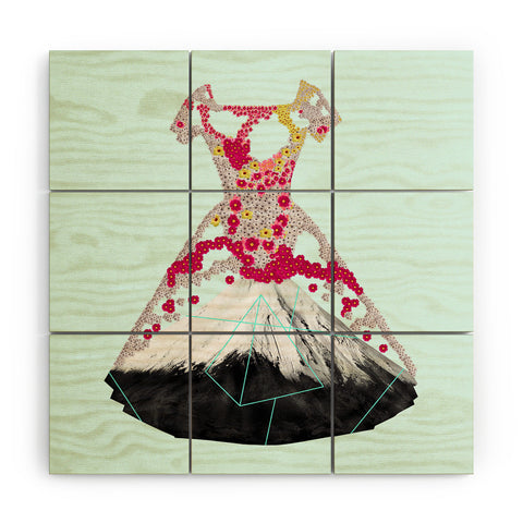 Ceren Kilic Blossom I Wood Wall Mural