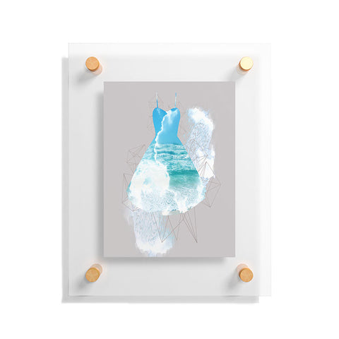 Ceren Kilic Dancing Sea Floating Acrylic Print