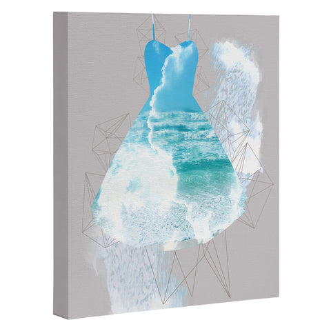 Ceren Kilic Dancing Sea Art Canvas