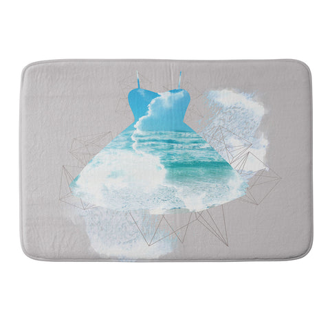 Ceren Kilic Dancing Sea Memory Foam Bath Mat