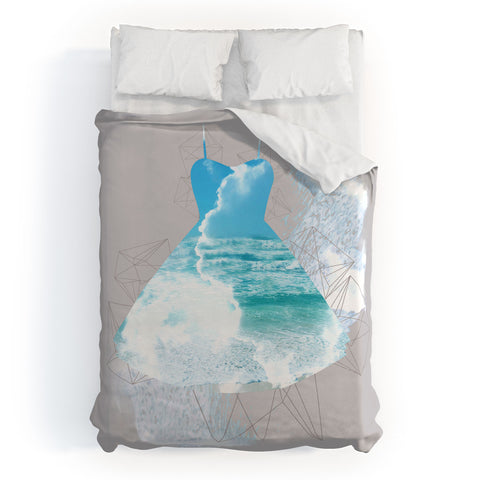 Ceren Kilic Dancing Sea Duvet Cover