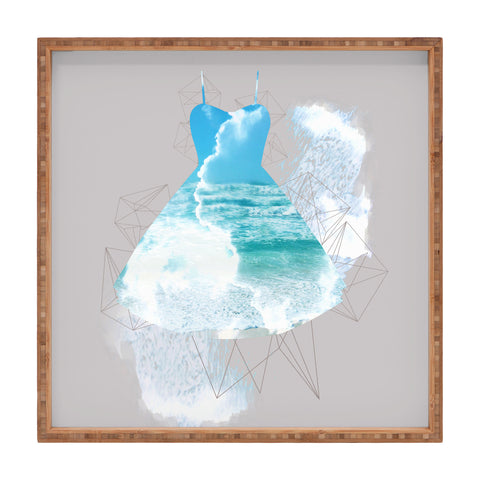 Ceren Kilic Dancing Sea Square Tray