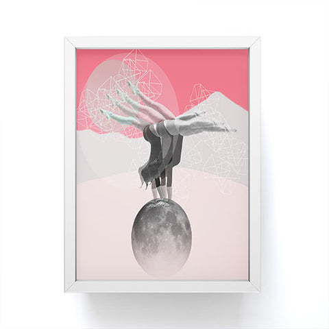Ceren Kilic Equilibre Framed Mini Art Print
