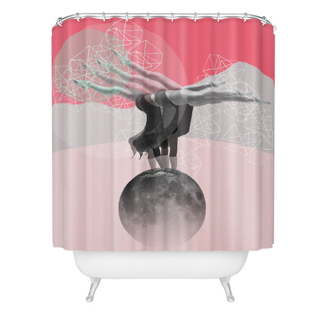 Ceren Kilic Equilibre Shower Curtain