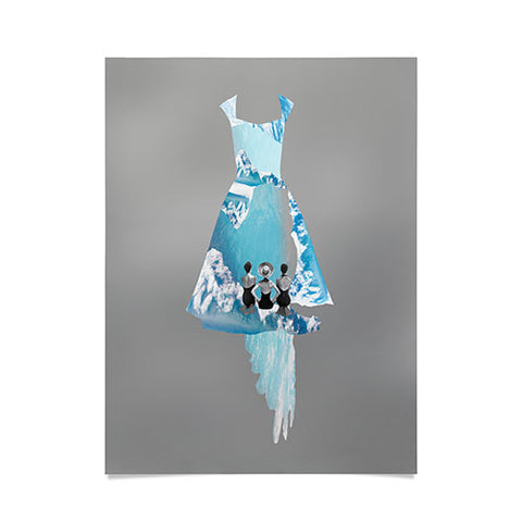 Ceren Kilic Filled With Blue Poster