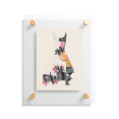 Ceren Kilic Filled With City Floating Acrylic Print