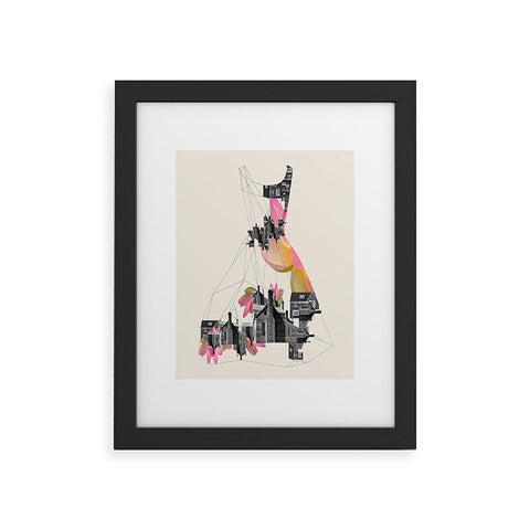 Ceren Kilic Filled With City Framed Art Print