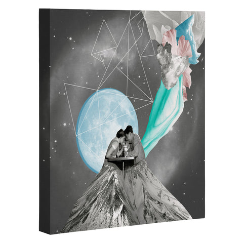 Ceren Kilic Future Is Blue Art Canvas