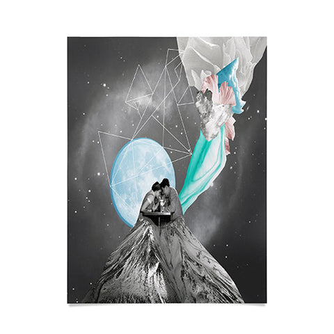 Ceren Kilic Future Is Blue Poster