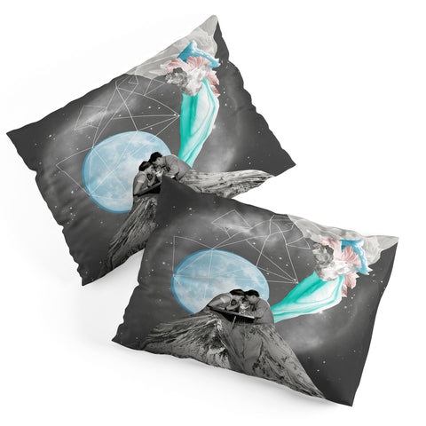 Ceren Kilic Future Is Blue Pillow Shams