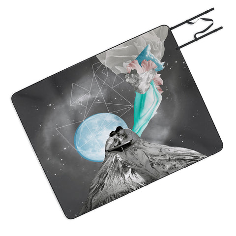 Ceren Kilic Future Is Blue Picnic Blanket