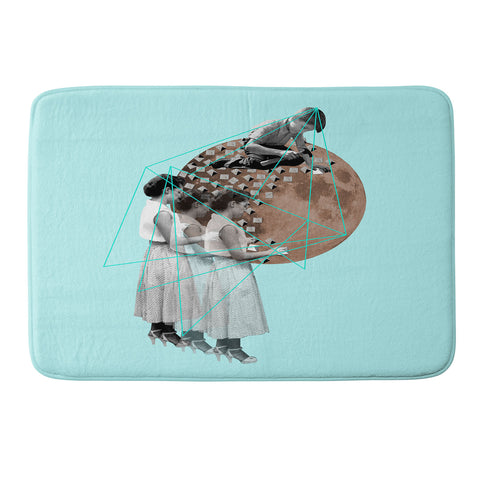 Ceren Kilic Gothic Moon Maker Memory Foam Bath Mat