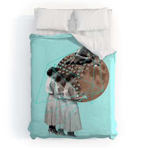 Ceren Kilic Gothic Moon Maker Duvet Cover