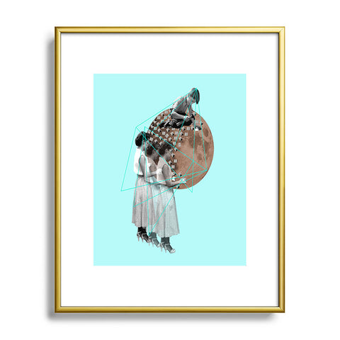 Ceren Kilic Gothic Moon Maker Metal Framed Art Print