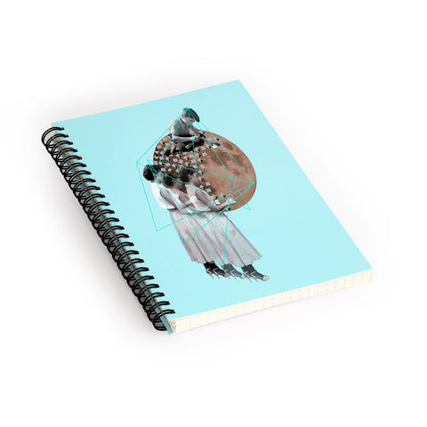 Ceren Kilic Gothic Moon Maker Spiral Notebook