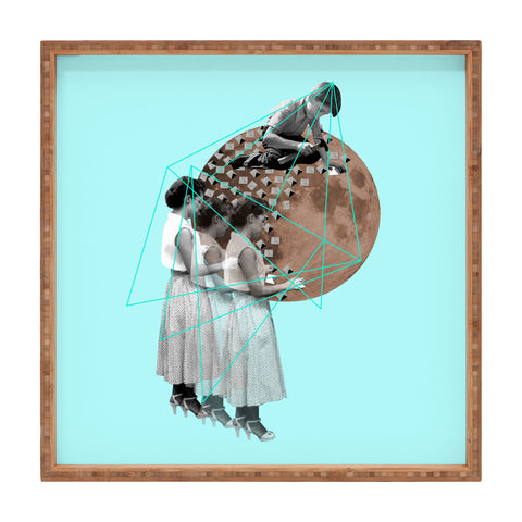 Ceren Kilic Gothic Moon Maker Square Tray