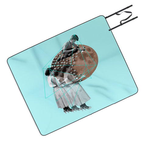 Ceren Kilic Gothic Moon Maker Picnic Blanket