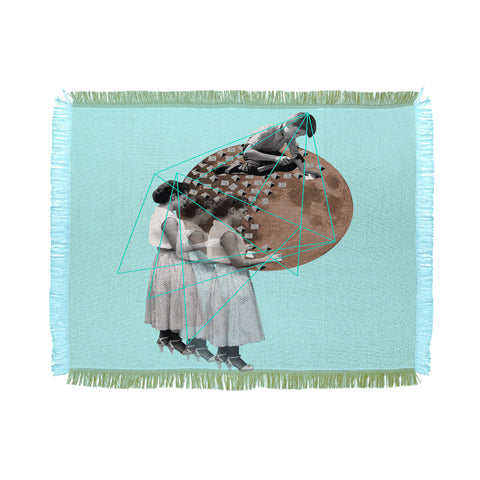 Ceren Kilic Gothic Moon Maker Throw Blanket