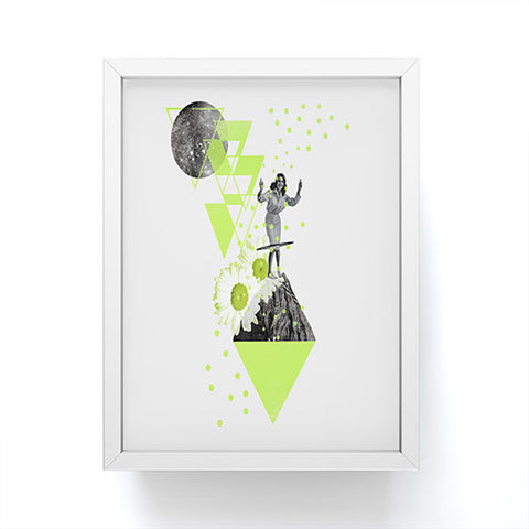 Ceren Kilic Hula Hoop Framed Mini Art Print