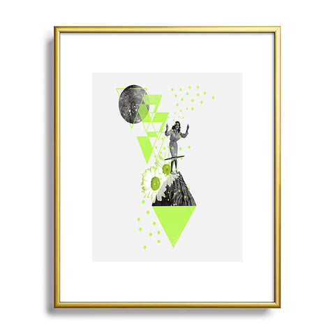 Ceren Kilic Hula Hoop Metal Framed Art Print