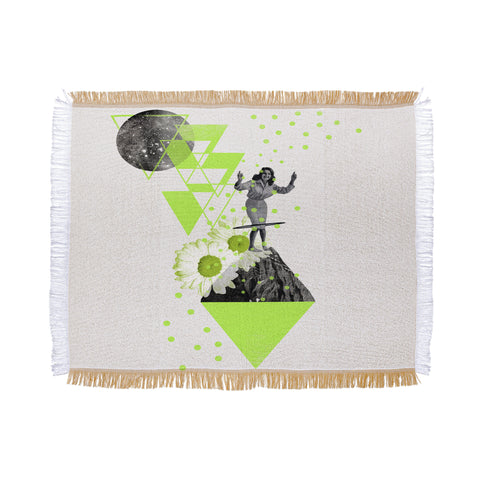 Ceren Kilic Hula Hoop Throw Blanket