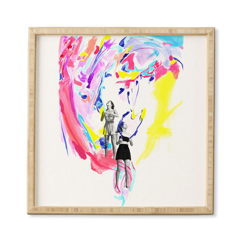 Ceren Kilic I Had A Weird Dream Framed Wall Art