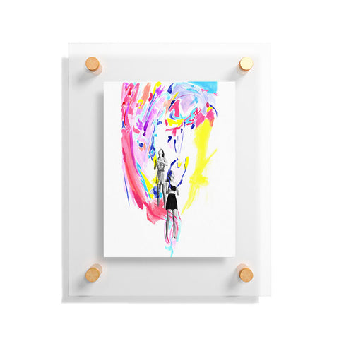 Ceren Kilic I Had A Weird Dream Floating Acrylic Print