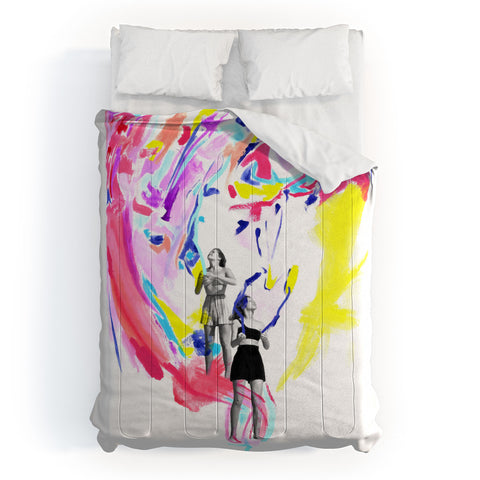 Ceren Kilic I Had A Weird Dream Comforter