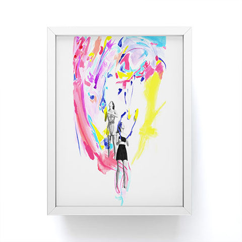 Ceren Kilic I Had A Weird Dream Framed Mini Art Print