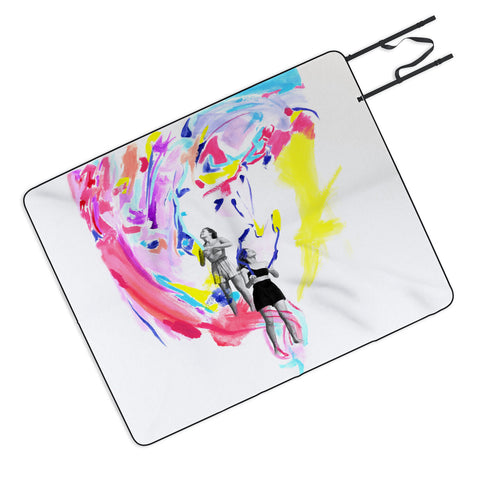 Ceren Kilic I Had A Weird Dream Picnic Blanket