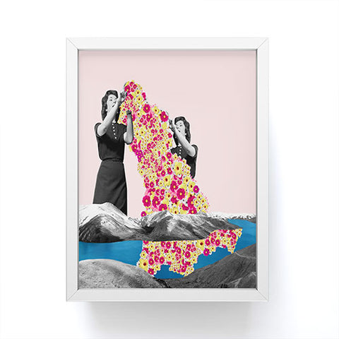 Ceren Kilic Illumination I Framed Mini Art Print