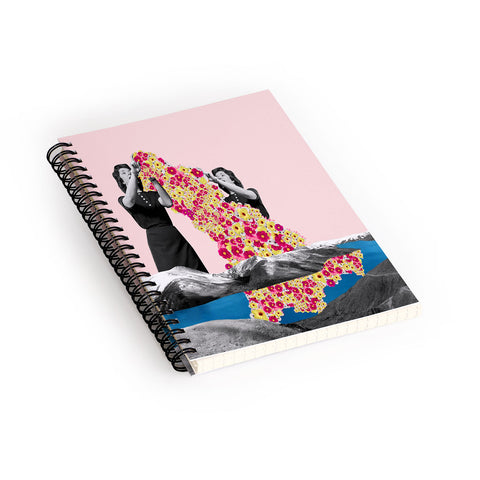 Ceren Kilic Illumination I Spiral Notebook