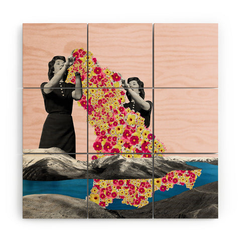 Ceren Kilic Illumination I Wood Wall Mural