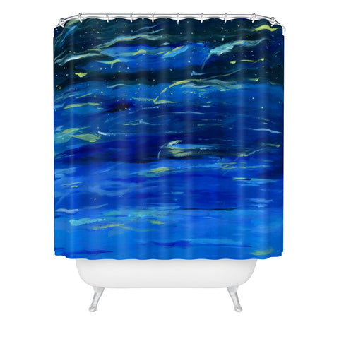 Ceren Kilic Island Stars Shower Curtain
