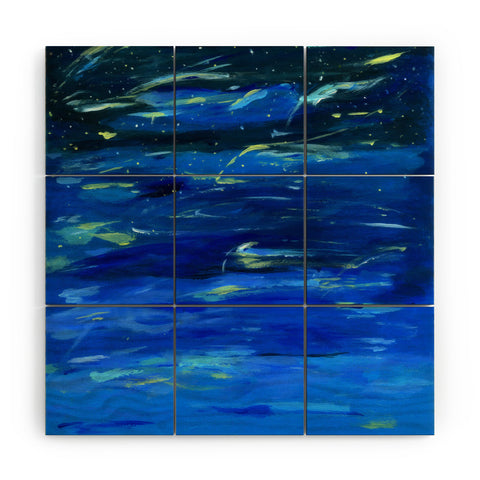 Ceren Kilic Island Stars Wood Wall Mural