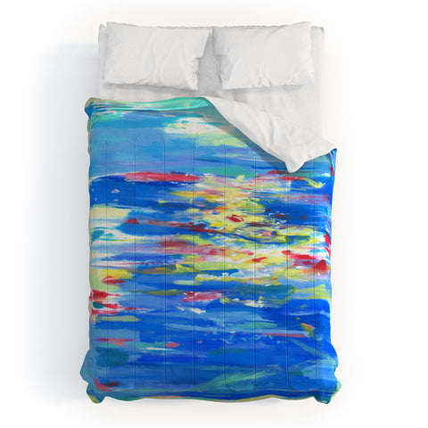 Ceren Kilic ISLAND WAVES Comforter