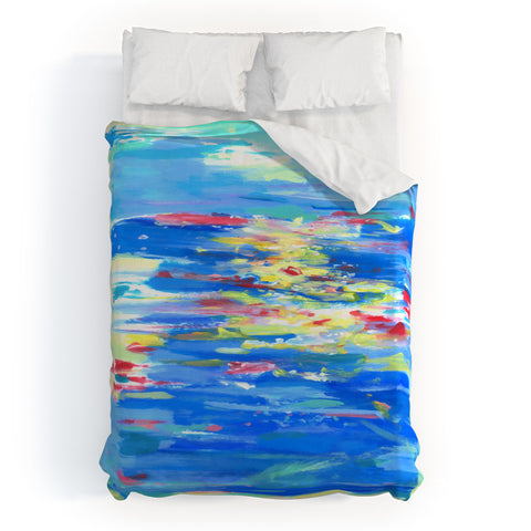 Ceren Kilic ISLAND WAVES Duvet Cover