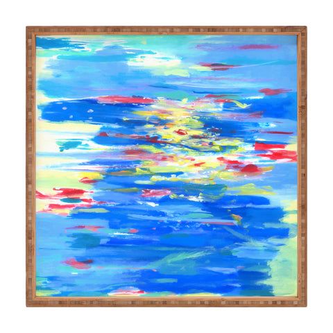 Ceren Kilic ISLAND WAVES Square Tray