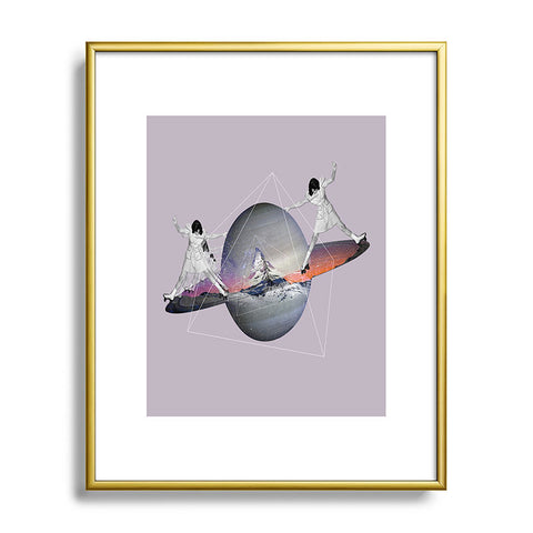 Ceren Kilic Magic Roller Metal Framed Art Print