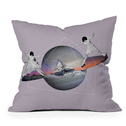 Ceren Kilic Magic Roller Throw Pillow