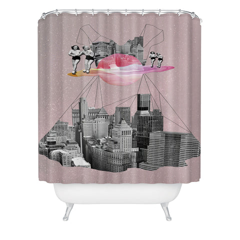 Ceren Kilic Nostalgia Shower Curtain