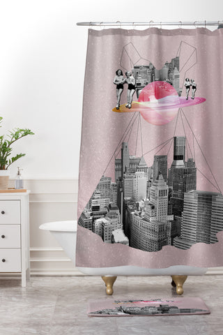 Ceren Kilic Nostalgia Shower Curtain And Mat